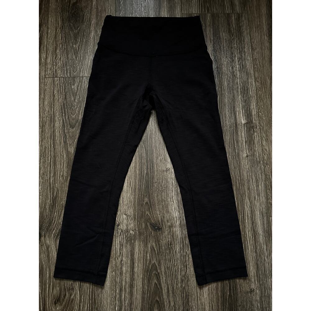 Lululemon Cropped Legging dark gray size 4